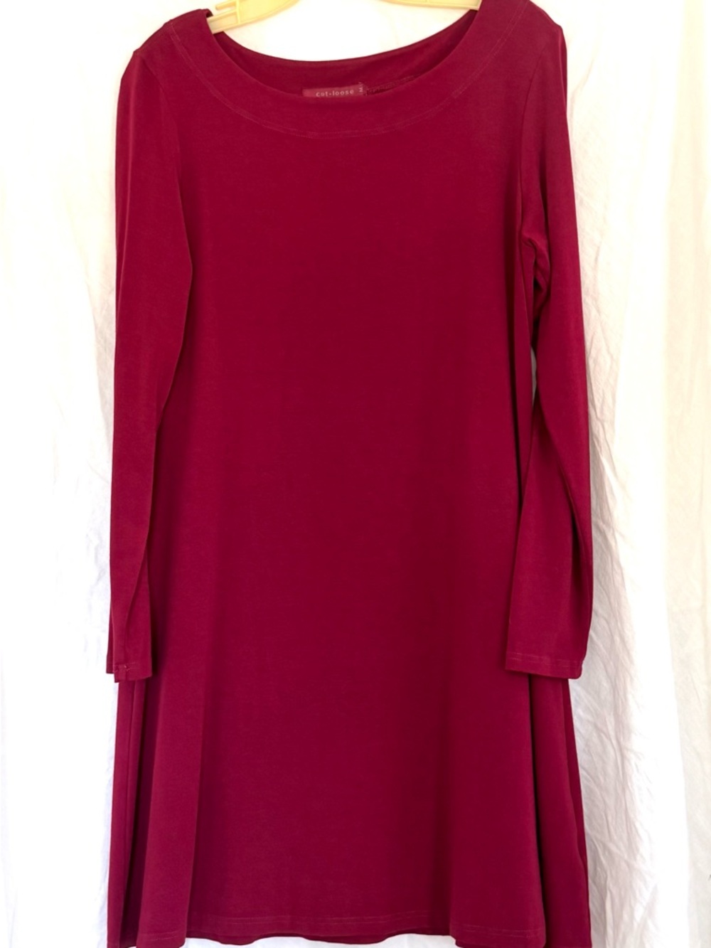 Cut Loose Pink Rayon Blend Dress Medium